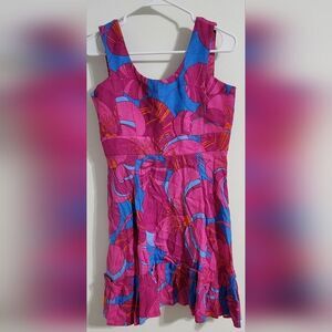 Tuckernuck X Cameran Eubanks Somberly Wild Azalea Mason Dress Size M